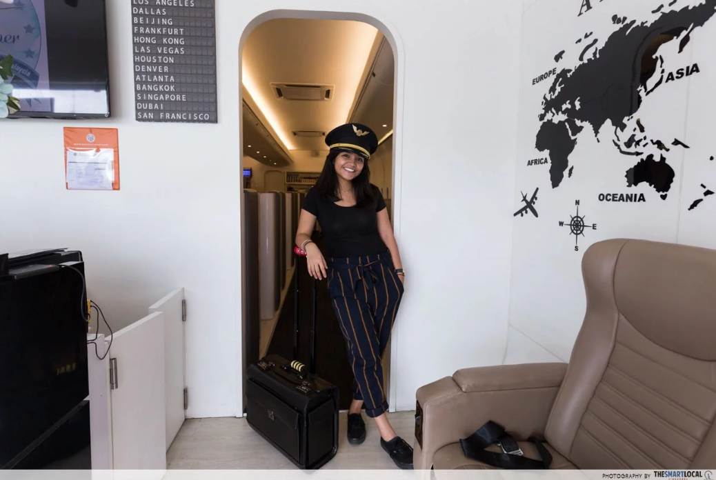 Things To Do Johor Bahru - The Dreamliner Airways Cafe