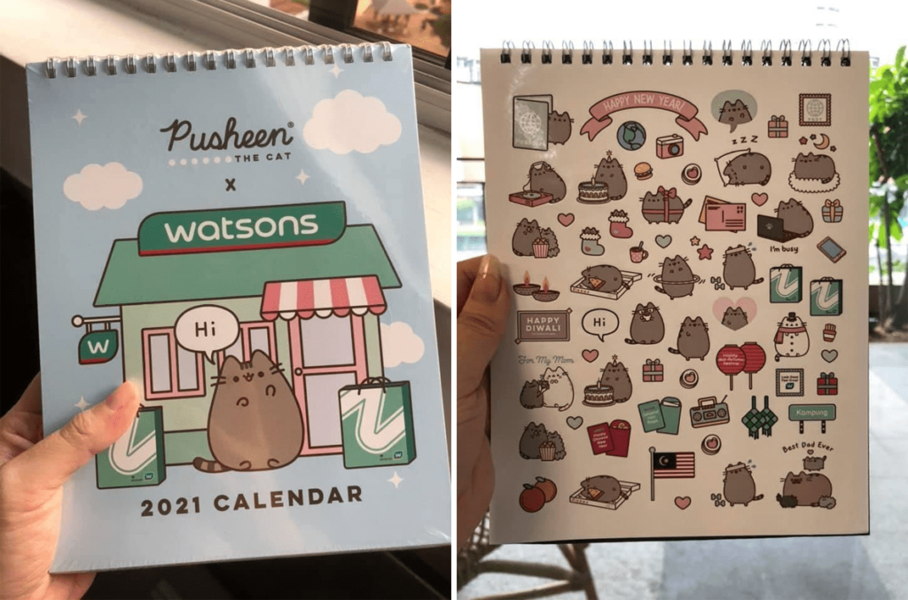 Watsons Has Adorable Pusheen Merch, Including Calendars & Mini Rice Cookers