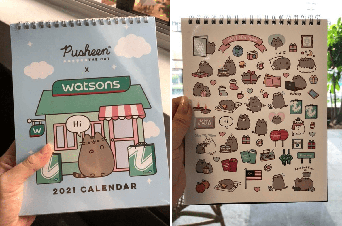 Watsons Pusheen Merch - Calendar