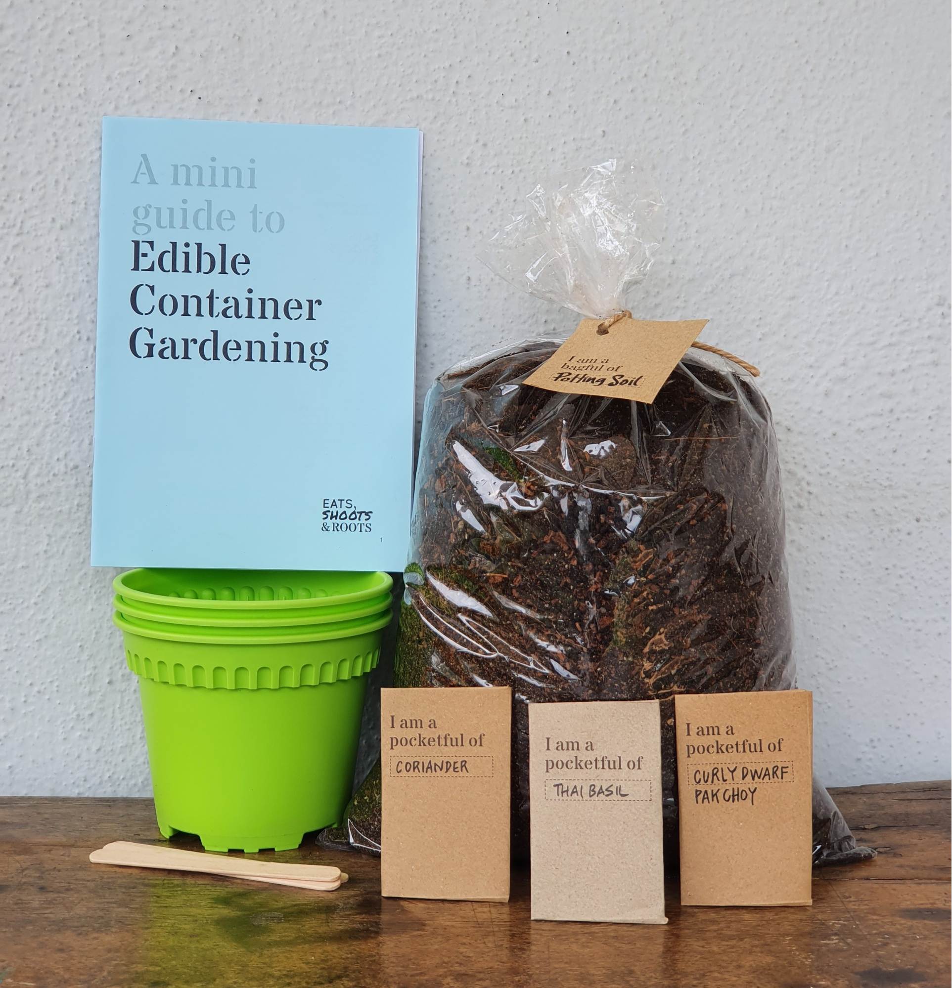 Christmas Gifts Ideas - Eat, Shoots and Roots plant 
