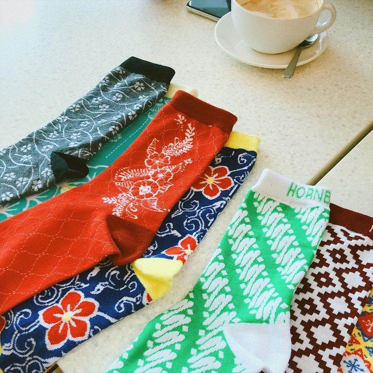 Christmas Gifts Ideas - My House of Socks batik socks