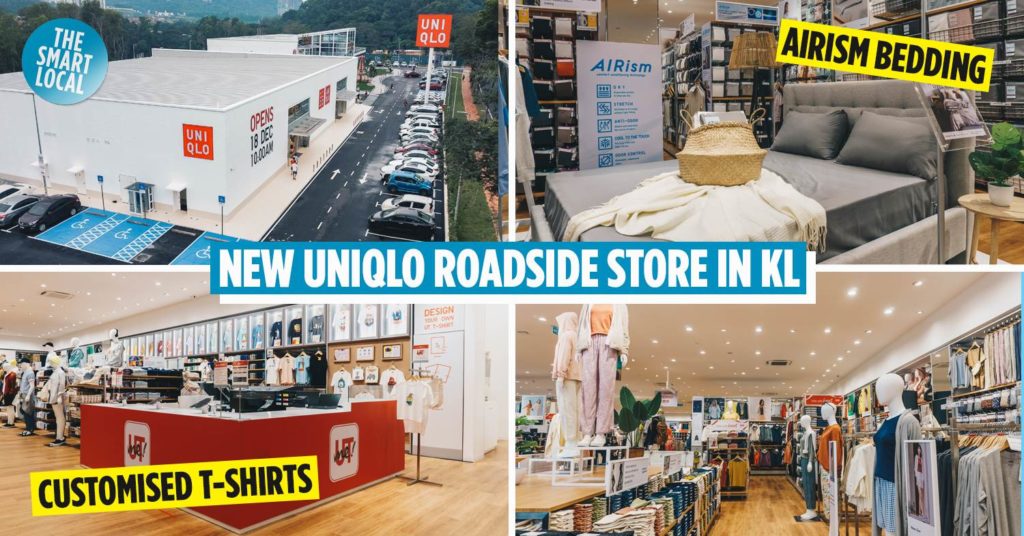 Uniqlo Malaysia To Open First Roadside Store At DA Square  Damansara  Avenue This Dec 2020  KL Foodie