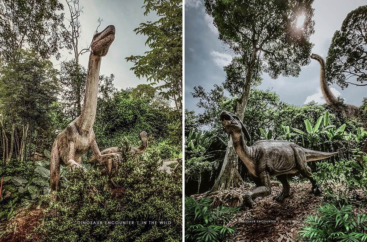 Zoo Melaka Dinosaur Encounter - dinosaurs 