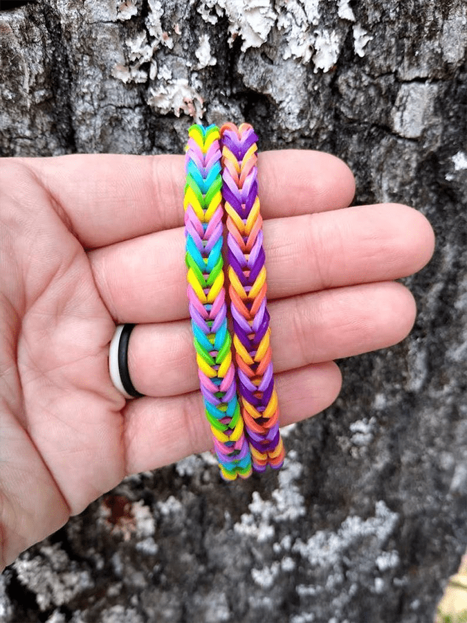 90s childhood things of Malaysian millennials - rubber band bracelets