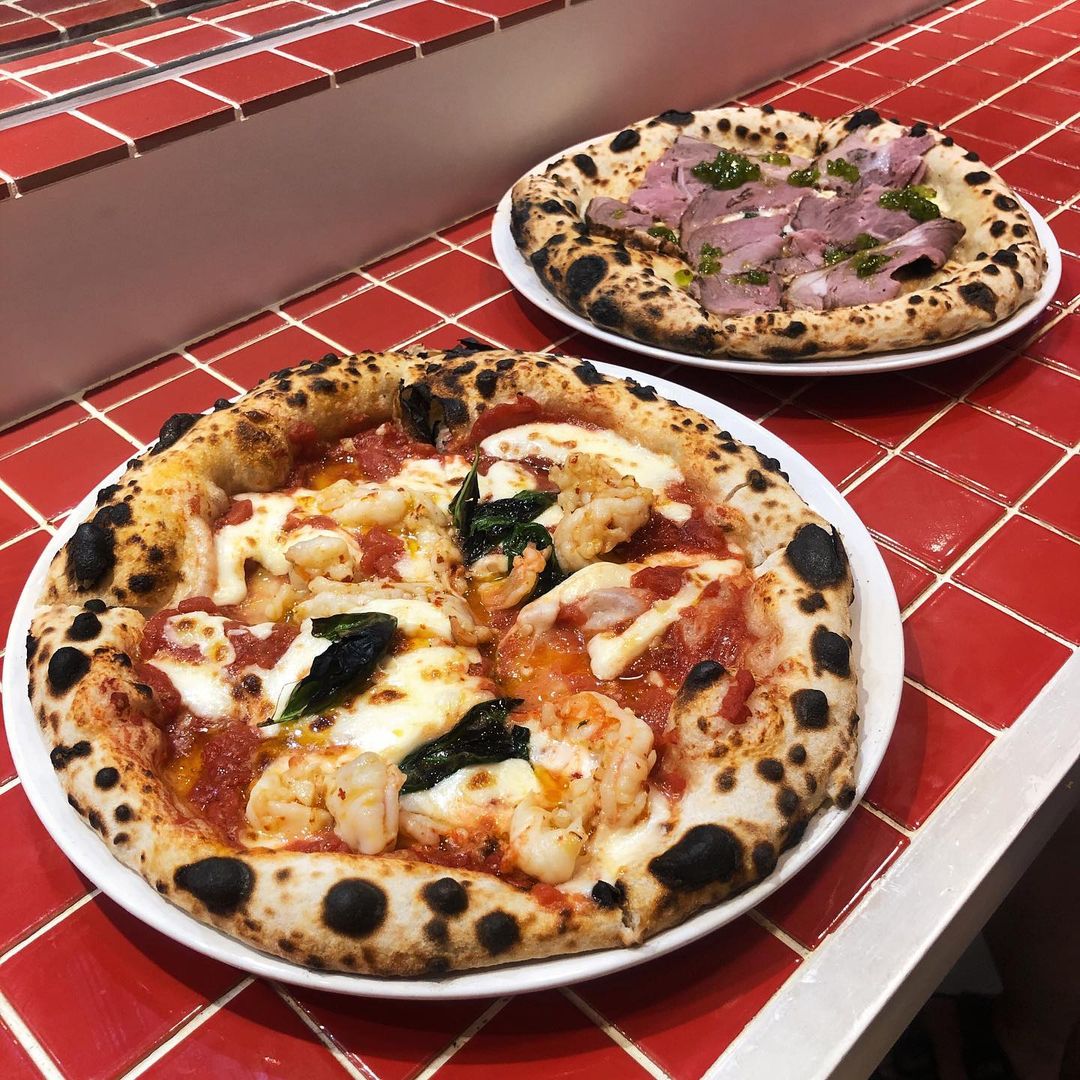 WOP Pizzeria pizzas