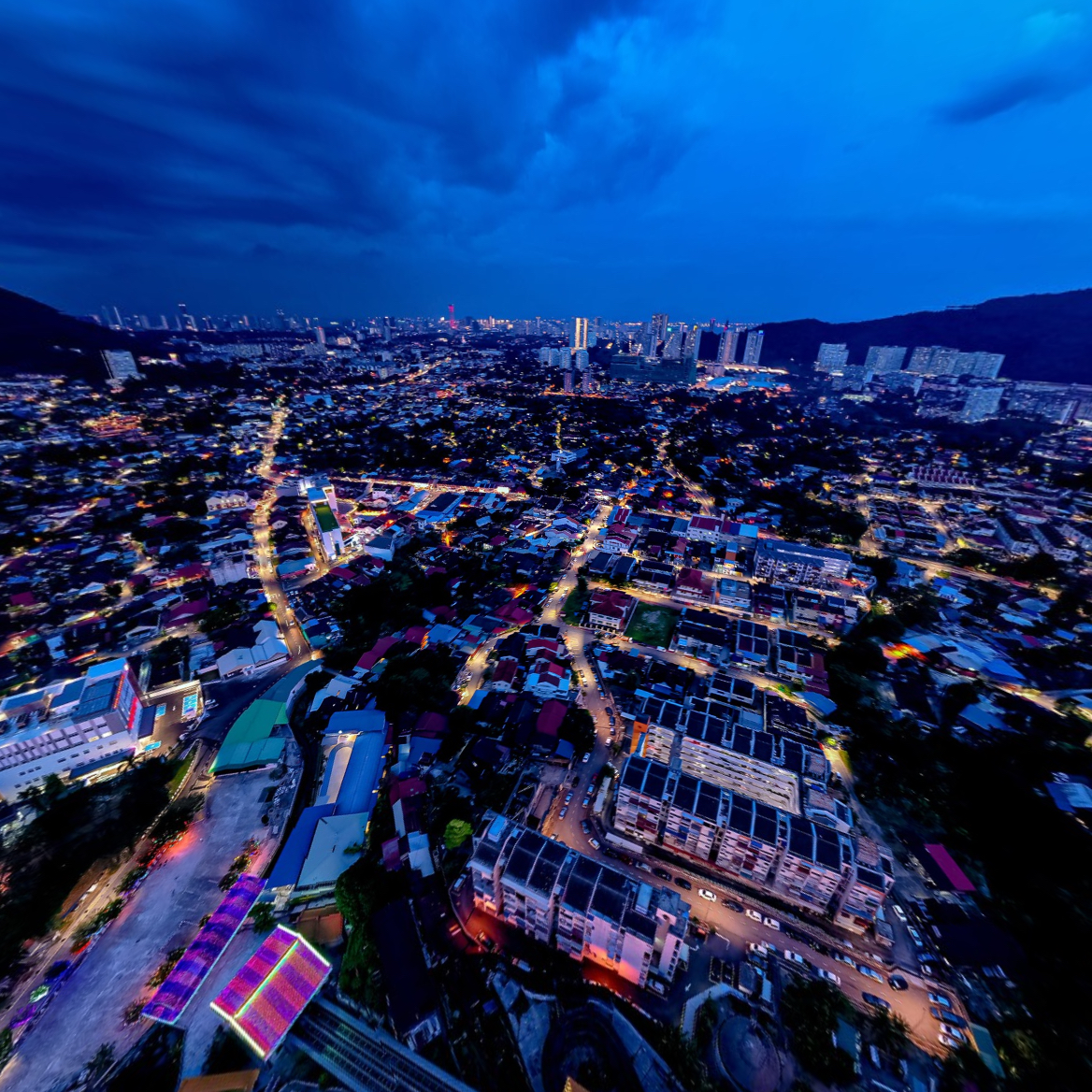 george town skyline