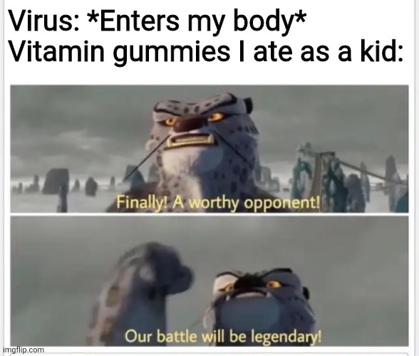 virus and vitamin meme