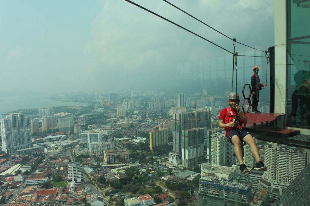 The Gravityz: World's Highest Rope Course Challenge In Menara Komtar