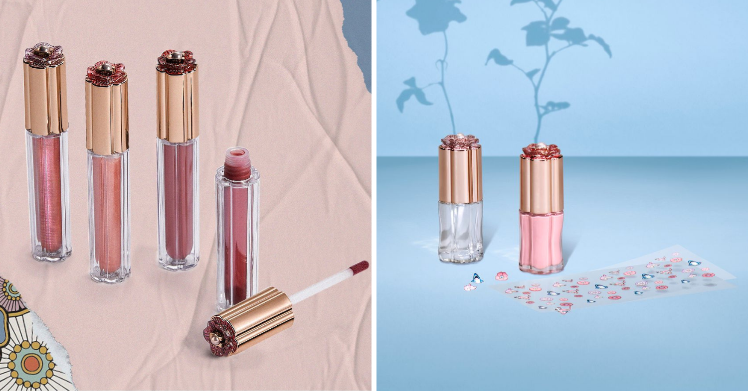 Coach X Sephora Makeup Collection - lip gloss and nail polish set 