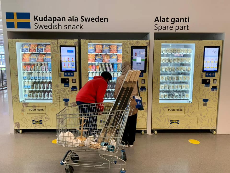 IKEA unveils new vending machines - vending machines