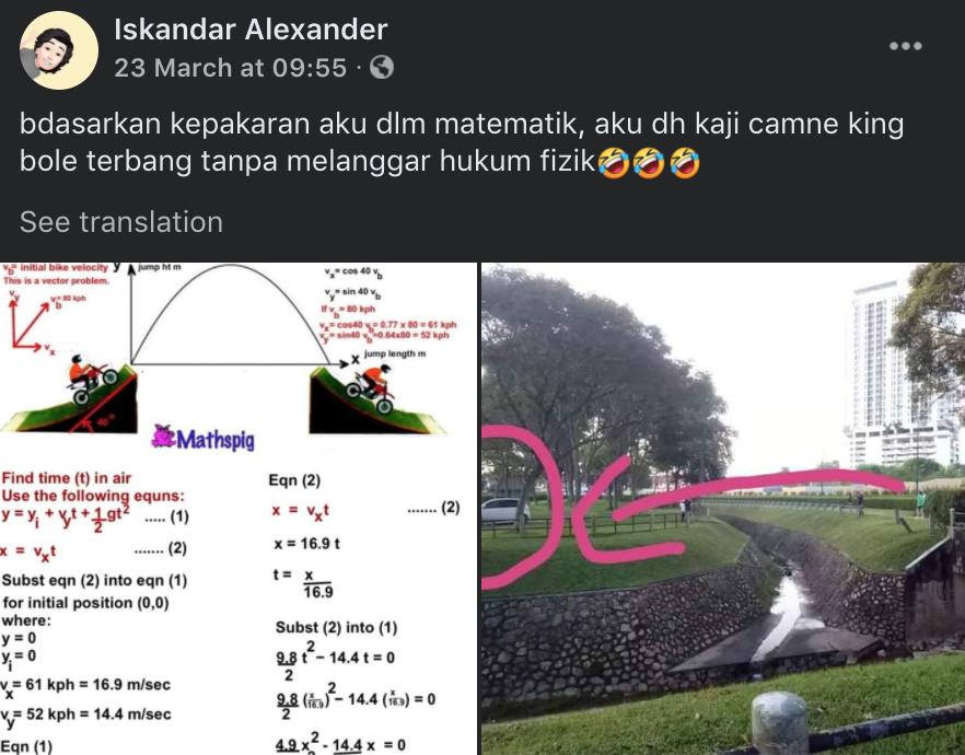 Myvi flies over drain in JB goes viral online - math 1