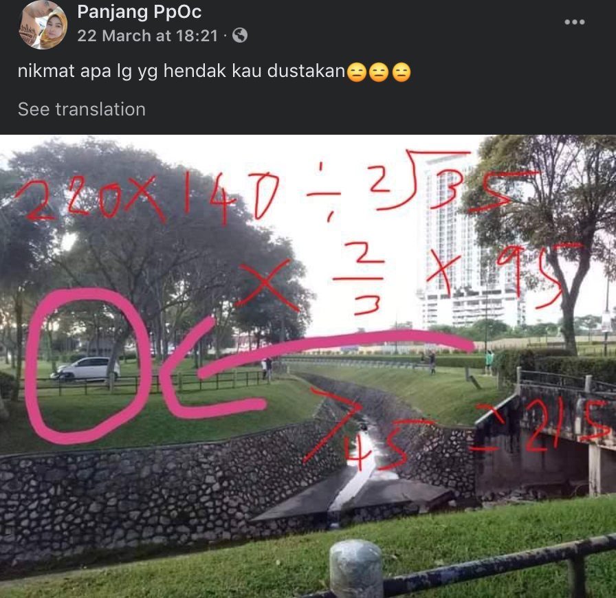 Myvi flies over drain in JB goes viral online - math 2