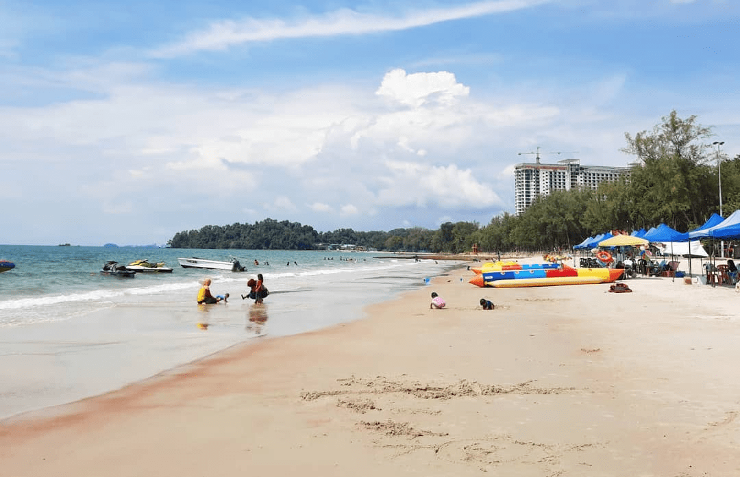 Pacific Regency Beach Resort In Port Dickson - beach