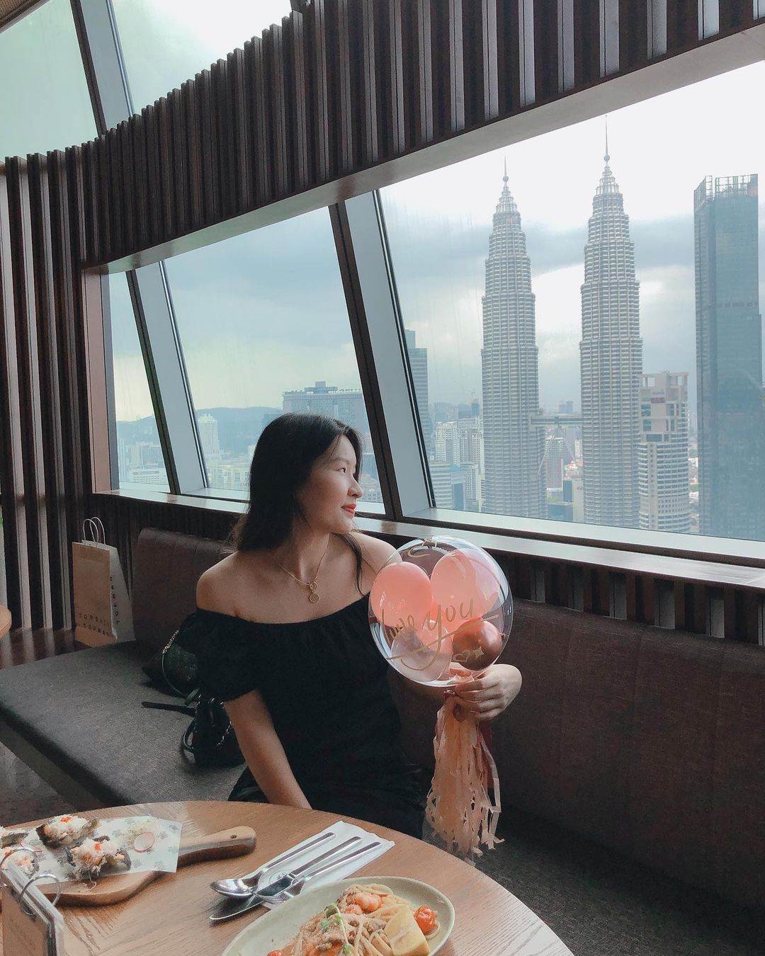 Romantic restaurants in KL - Blackbyrd views