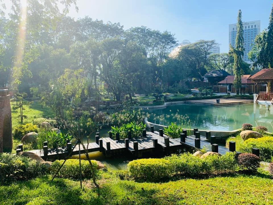Selangor Japan Friendship Garden in Shah Alam - ponds