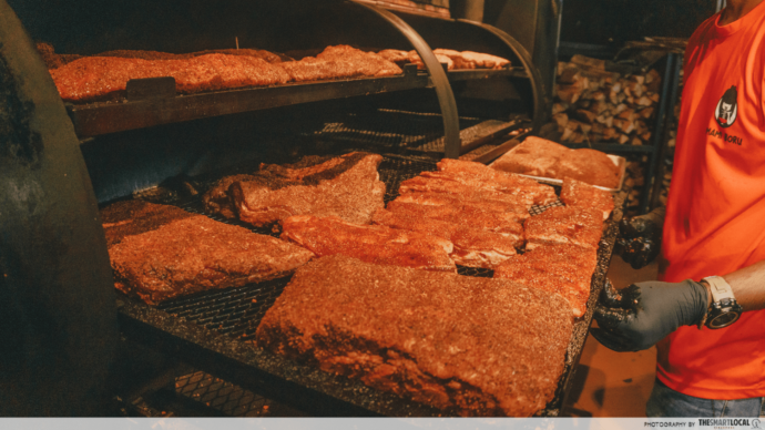 Beard Brothers’ Bbq Beef Brisket And Meat Smoked For Over 12 Hours