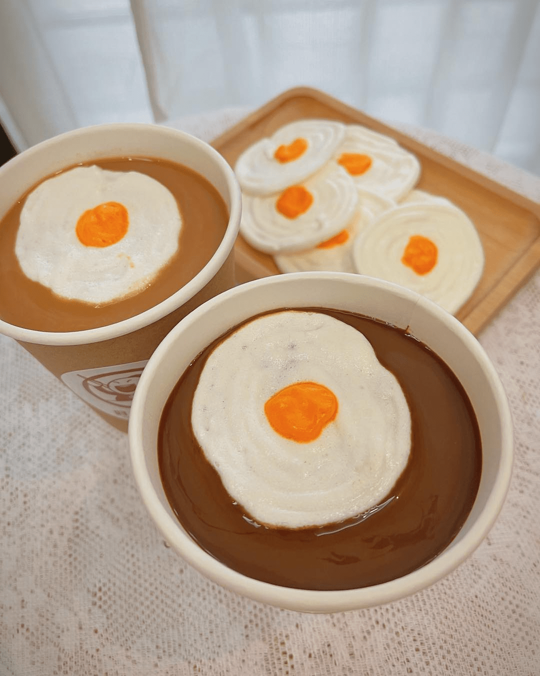 Egg coffee from Subang noodle house - Sunshine Egg