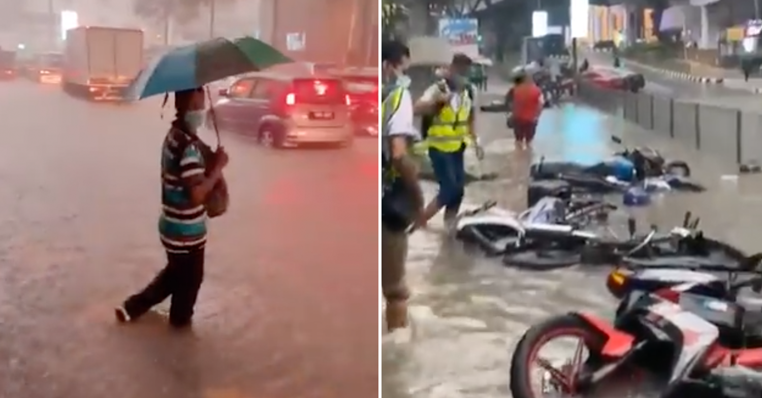 Rain causes flash floods in KL - flood