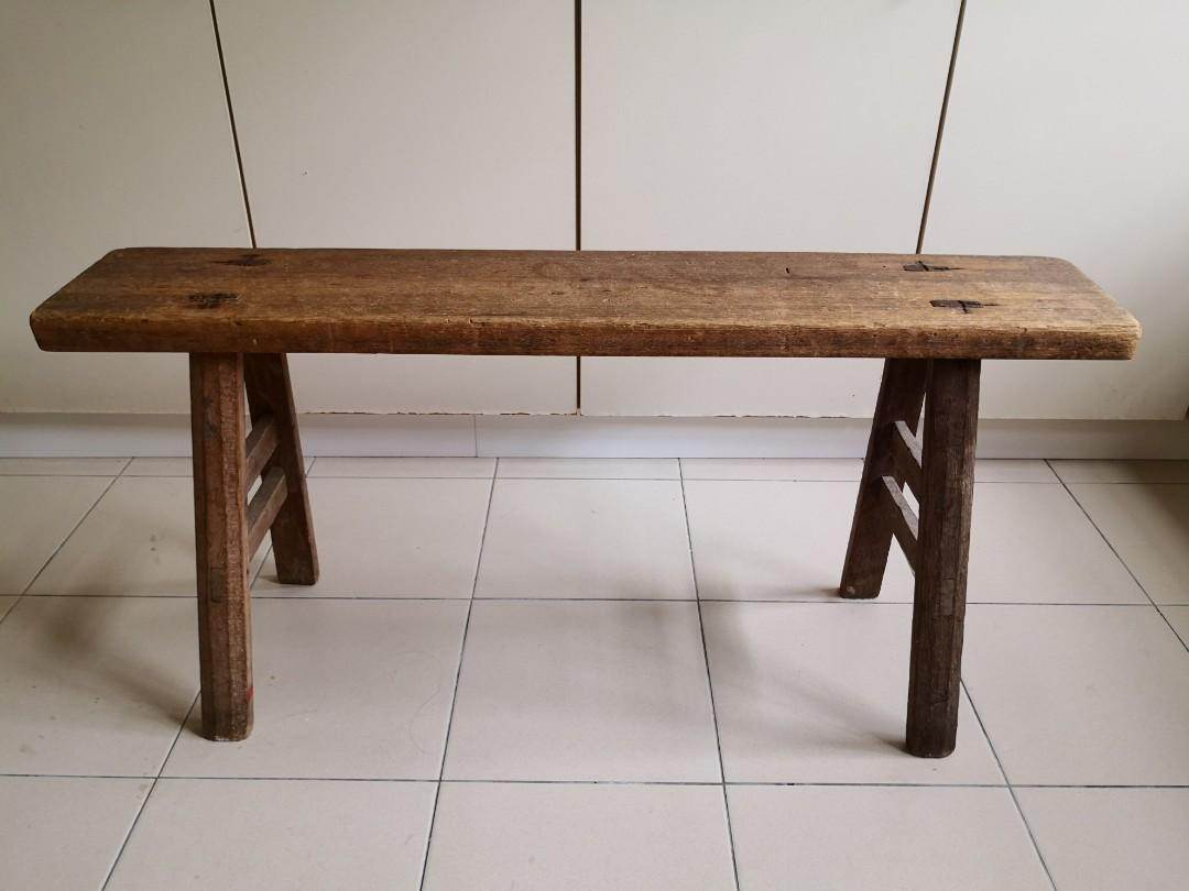 Antique Malaysian items - bench