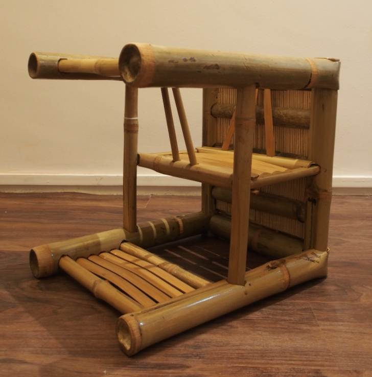 Antique Malaysian items - baby stool
