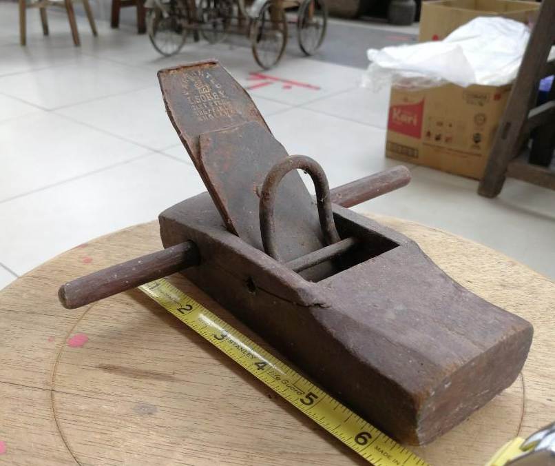 Antique Malaysian items - wood planer