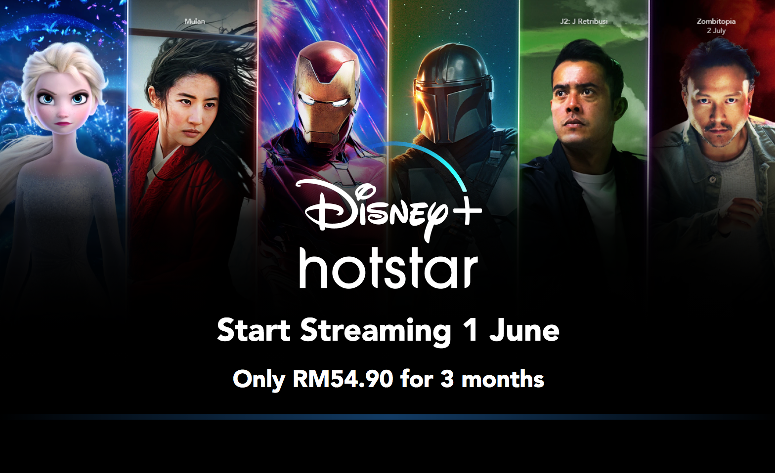 Disney Plus Hotstar Launches in M'sia on 1st June