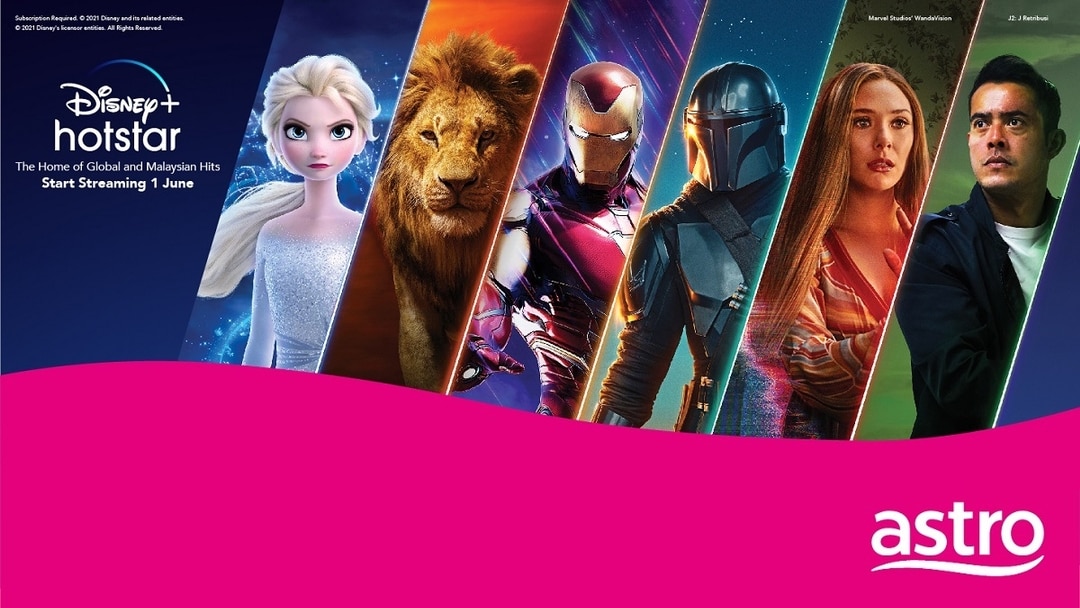 Disney Plus Hotstar Launches in M'sia on 1st June - Astro