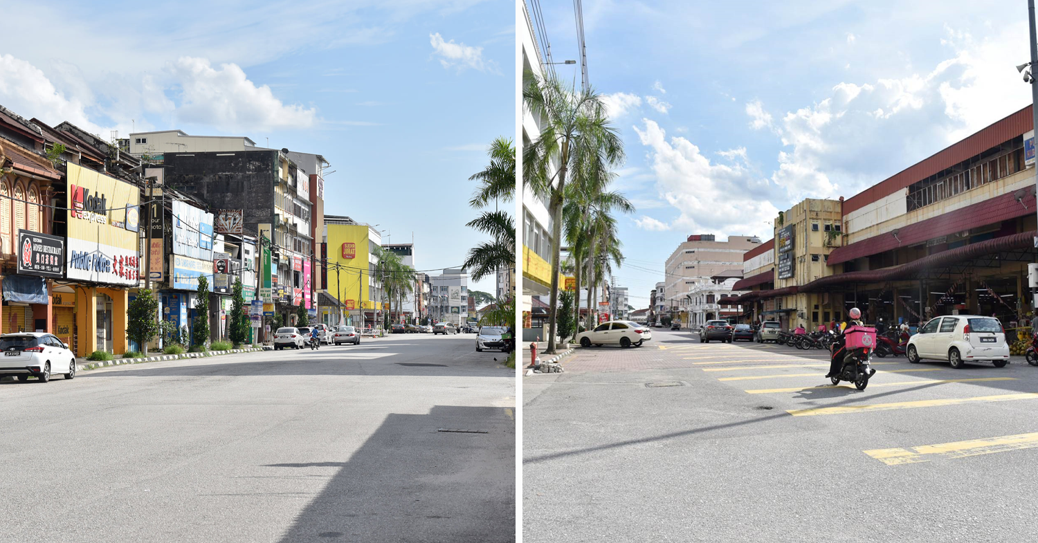 Taiping empty streets - empty streets