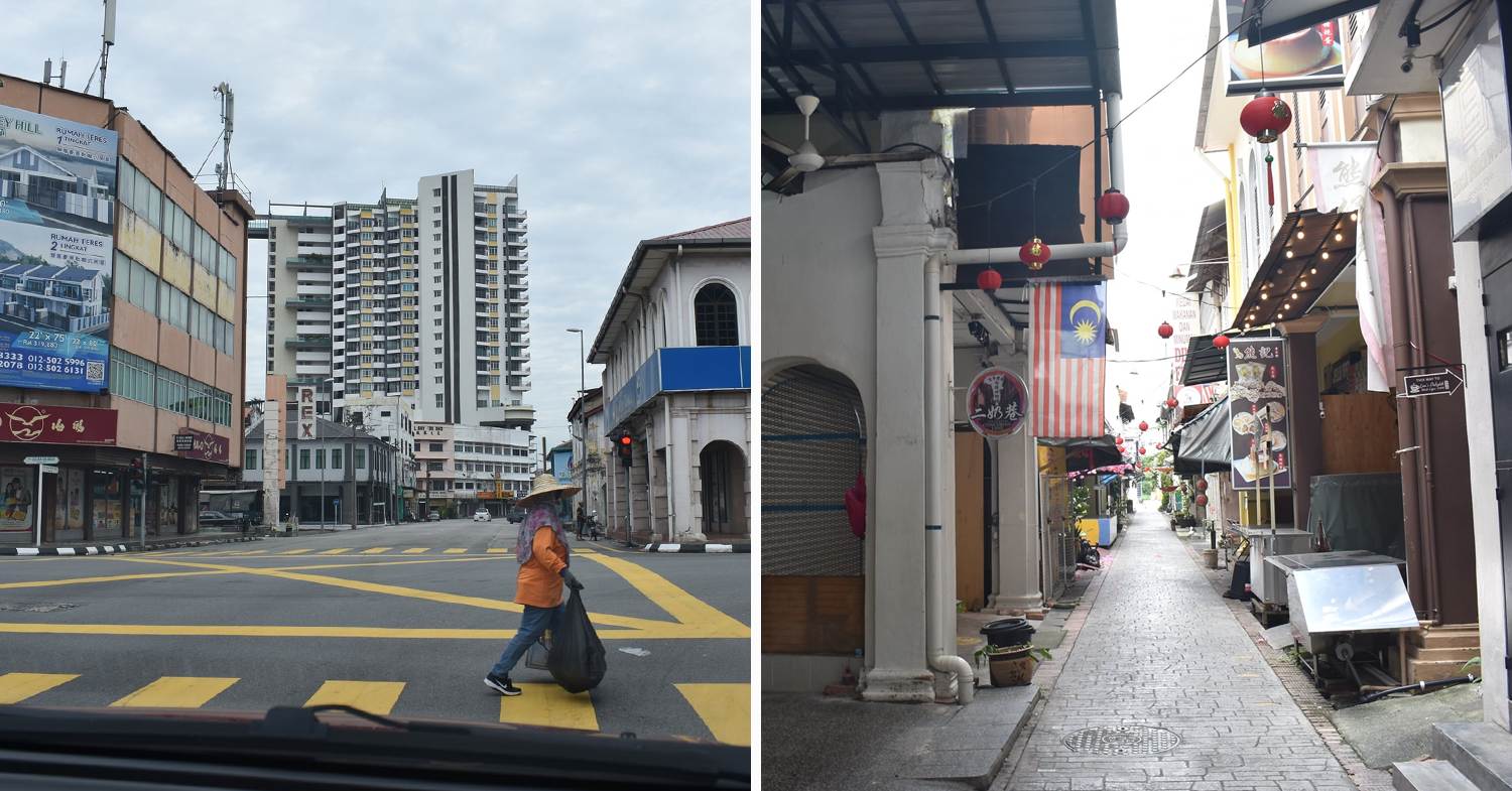 Taiping empty streets - Ipoh