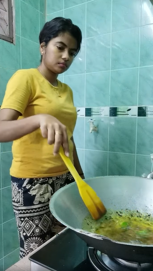 Woman - cooking - kitchen