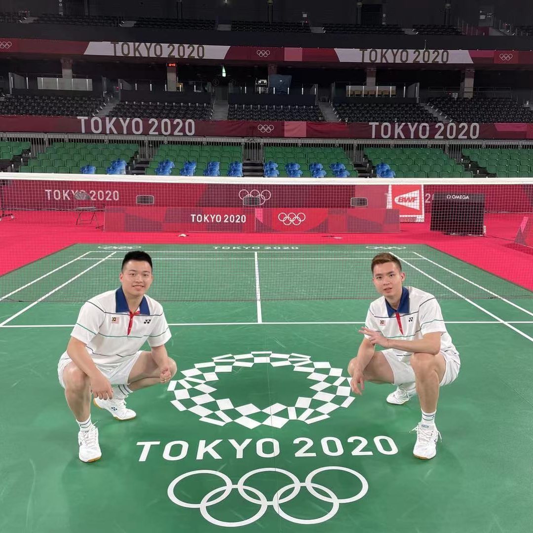 Aaron Chia and Soh Wooi Yik at the Olympics