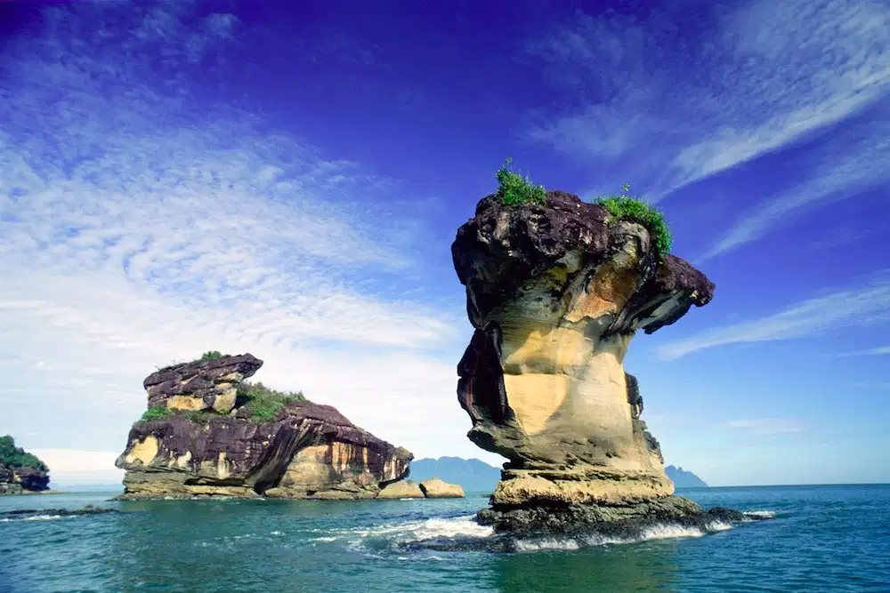 Bako National Park - cliffs 