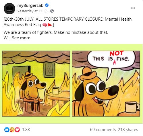 Myburgerlab's Facebook post