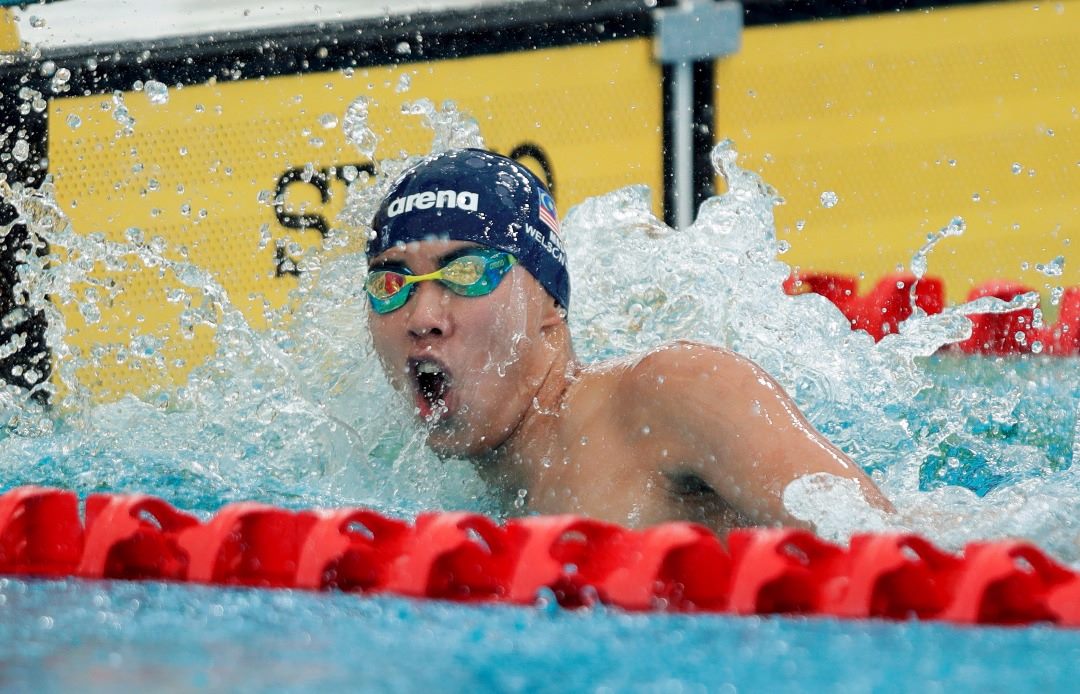 Malaysian swimmer in action