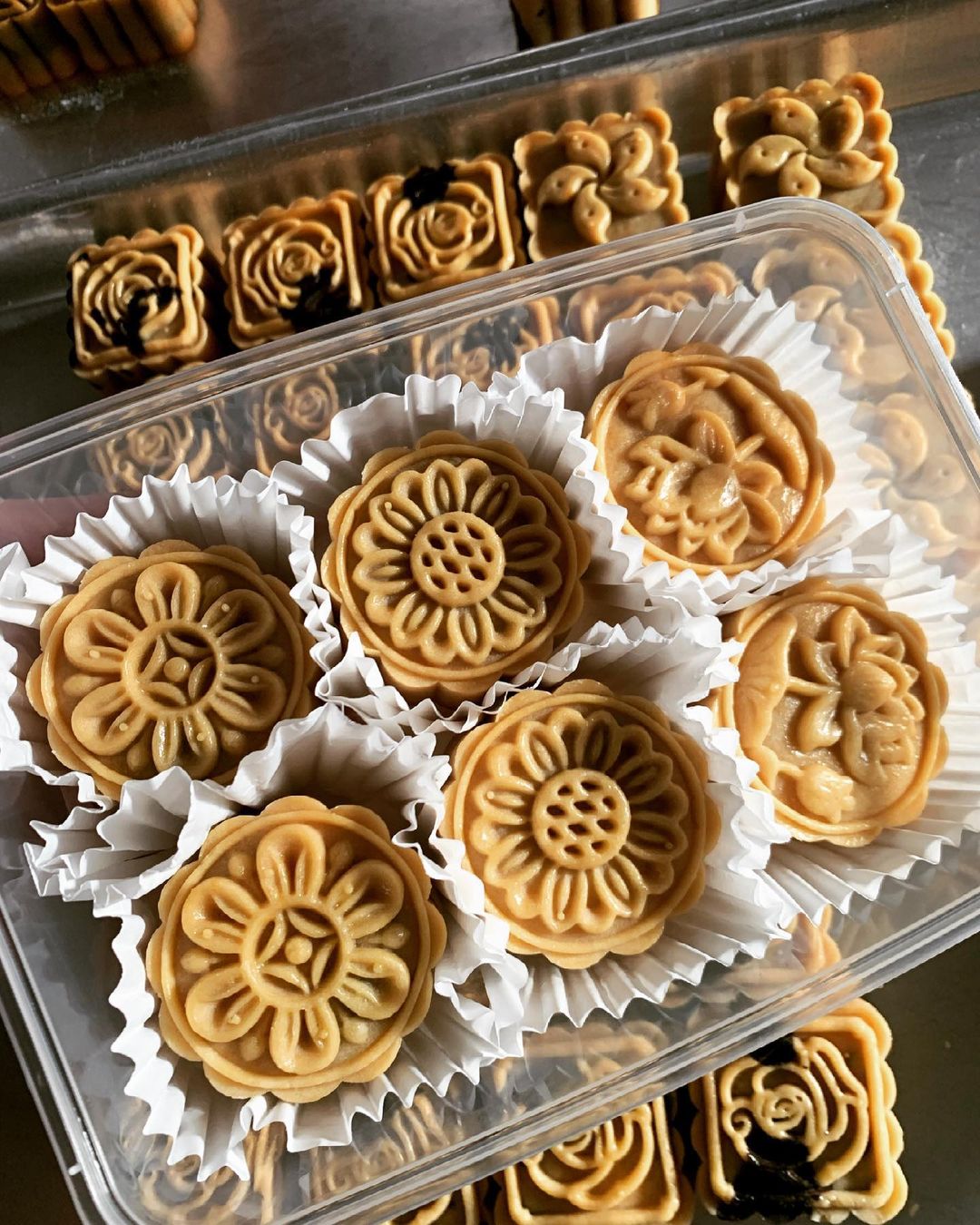 Handmade mooncakes