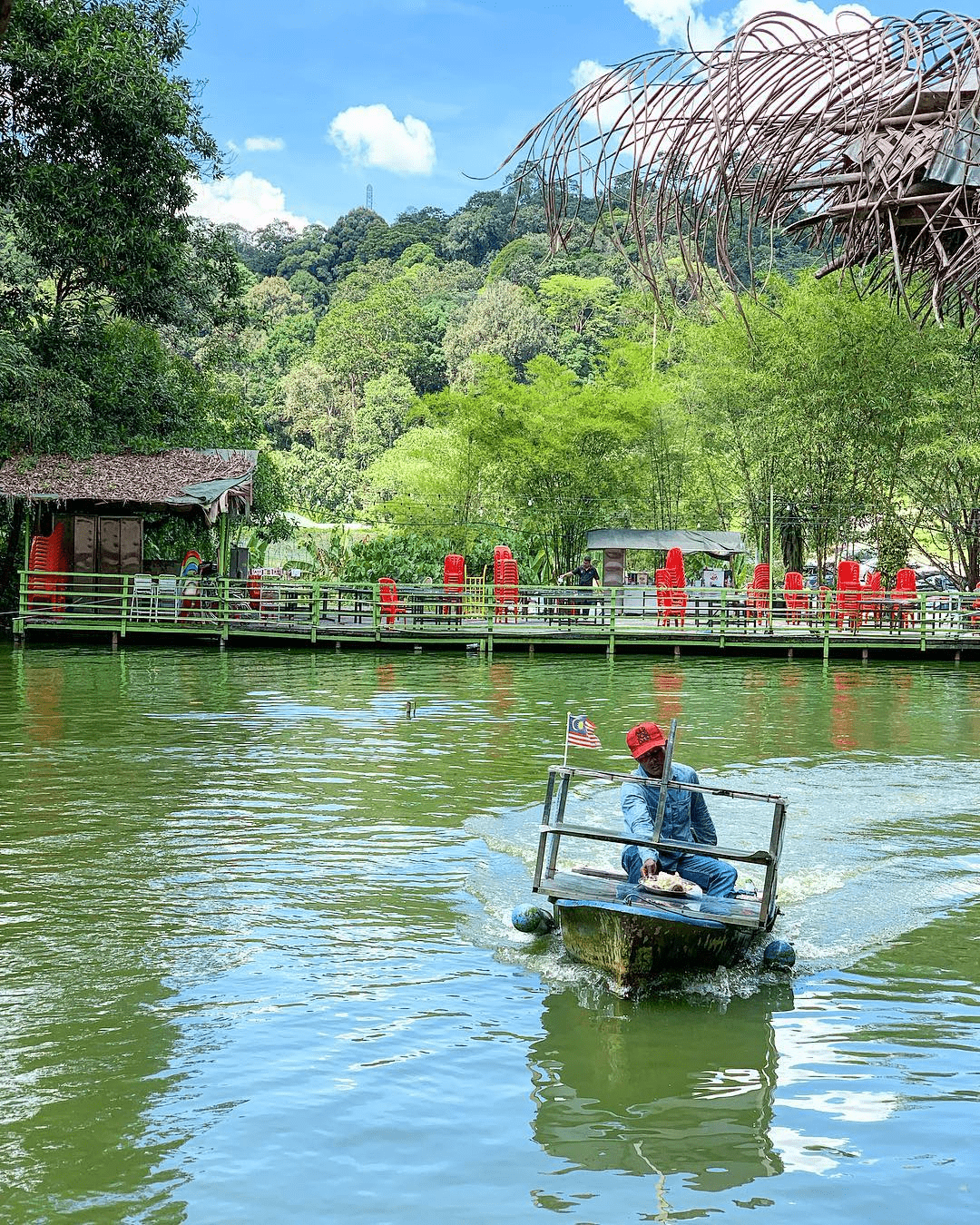 Veg Fish Farm Thai Restaurant - speedboat