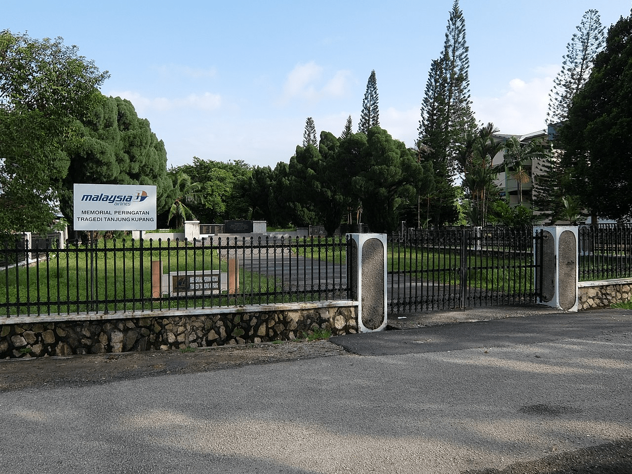 Unsolved crimes and mysteries Malaysia - memorial site