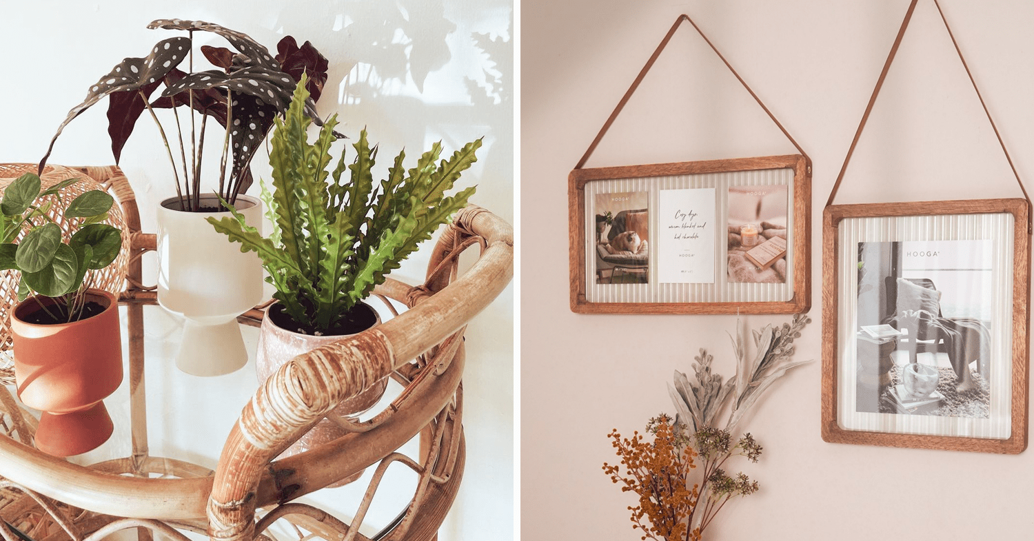 HOOGA Christmas Gift Ideas - pots & frames