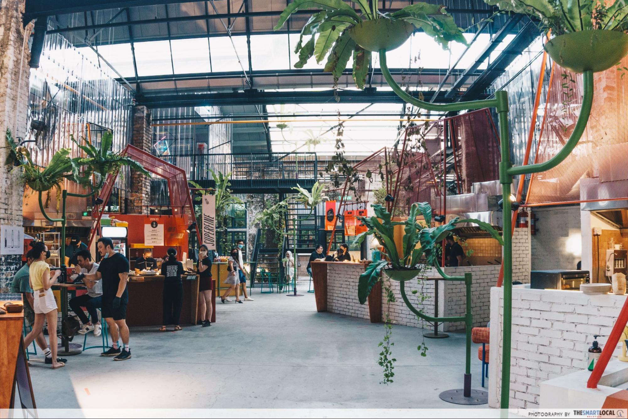 Tiffin At The Yard: Food Court With 15 Vendors In A KL Heritage