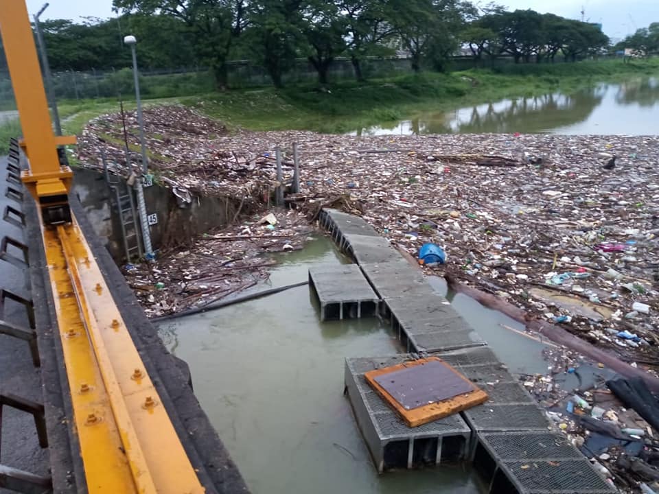 Garbage after flood - garbage