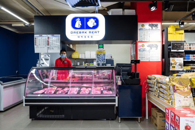 Korean grocery stores - Daebak Meat