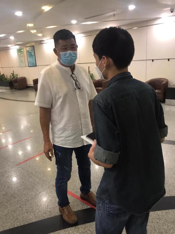 Malaysian teen at hospital
