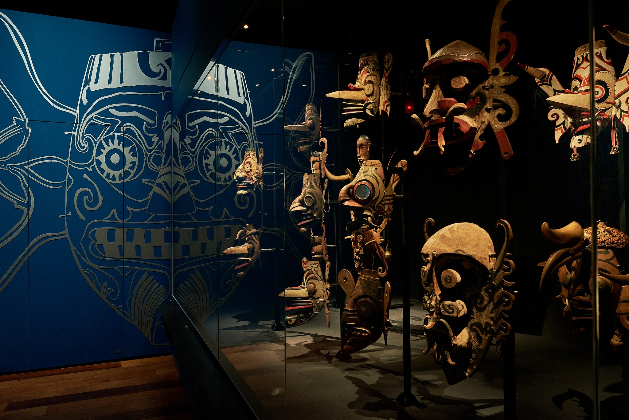 Borneo Cultures Museum display