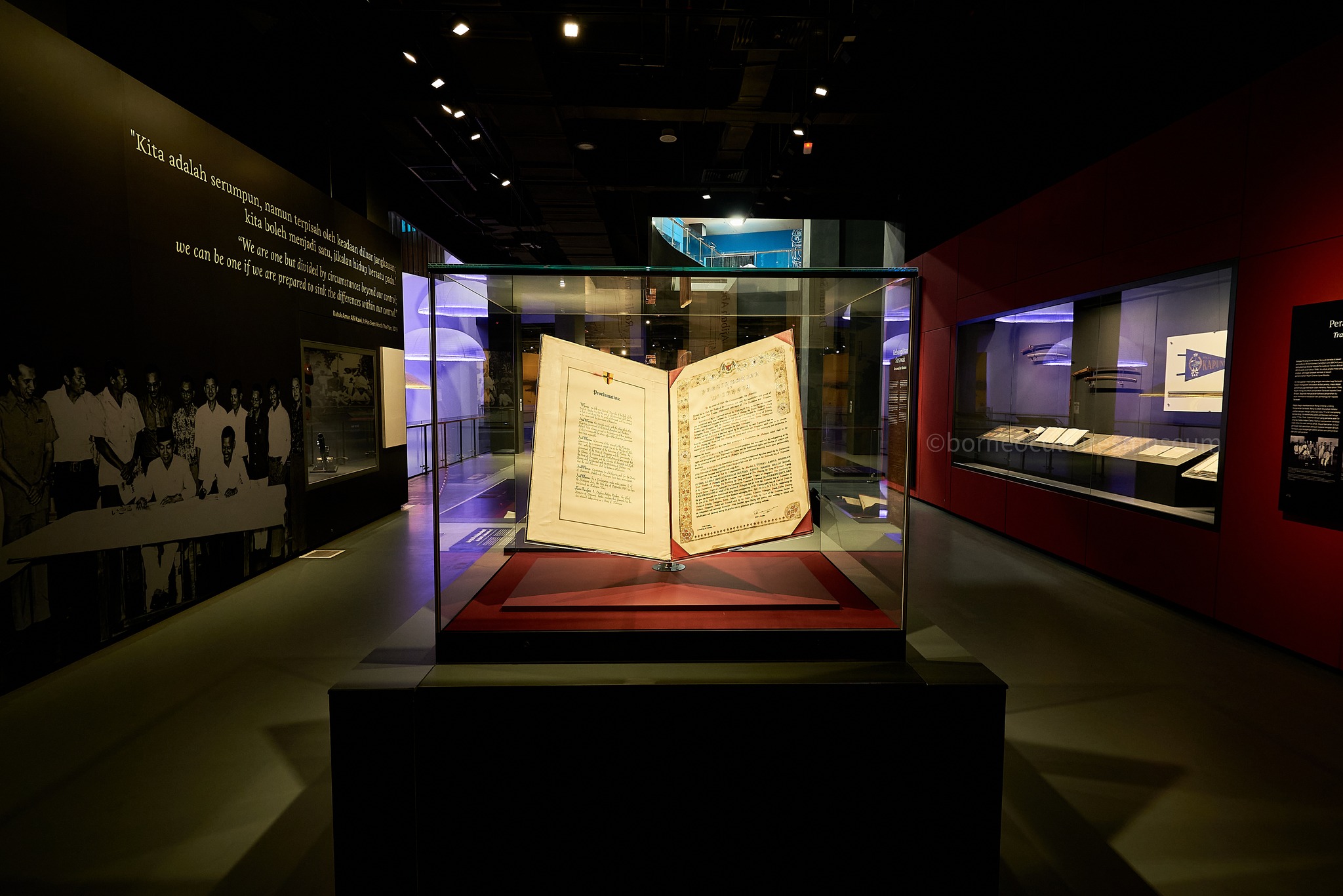 Borneo Cultures Museum display