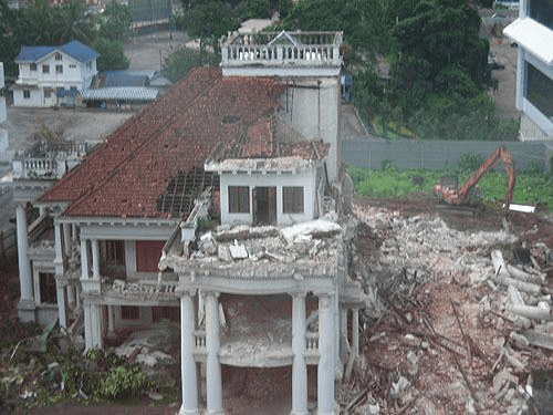 Demolished buildings in KL - Bok