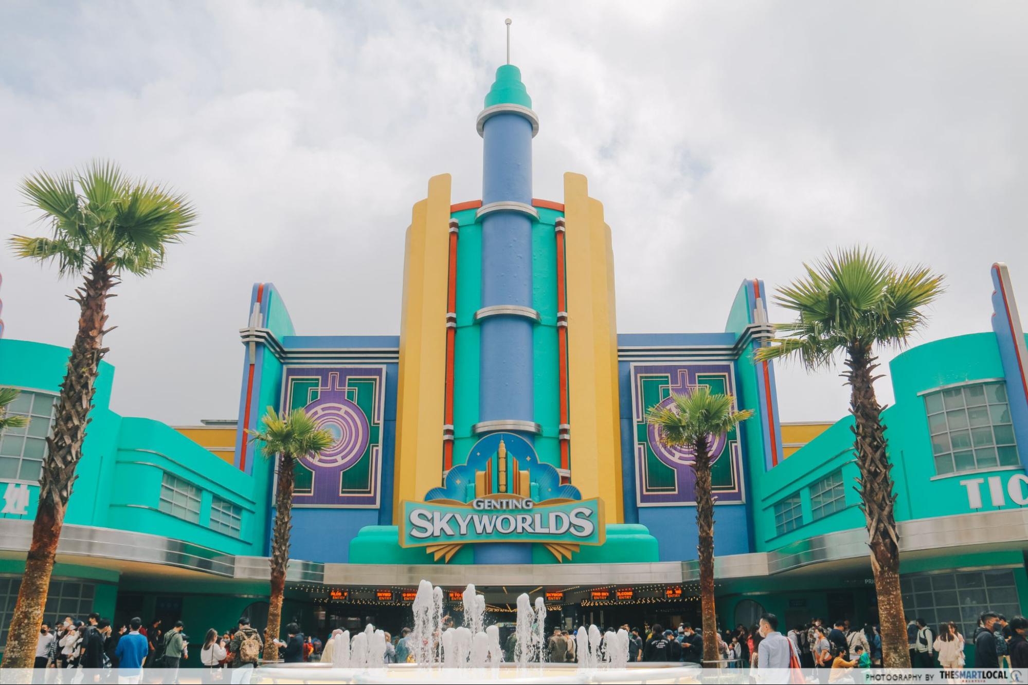 Genting SkyWorlds main entrance