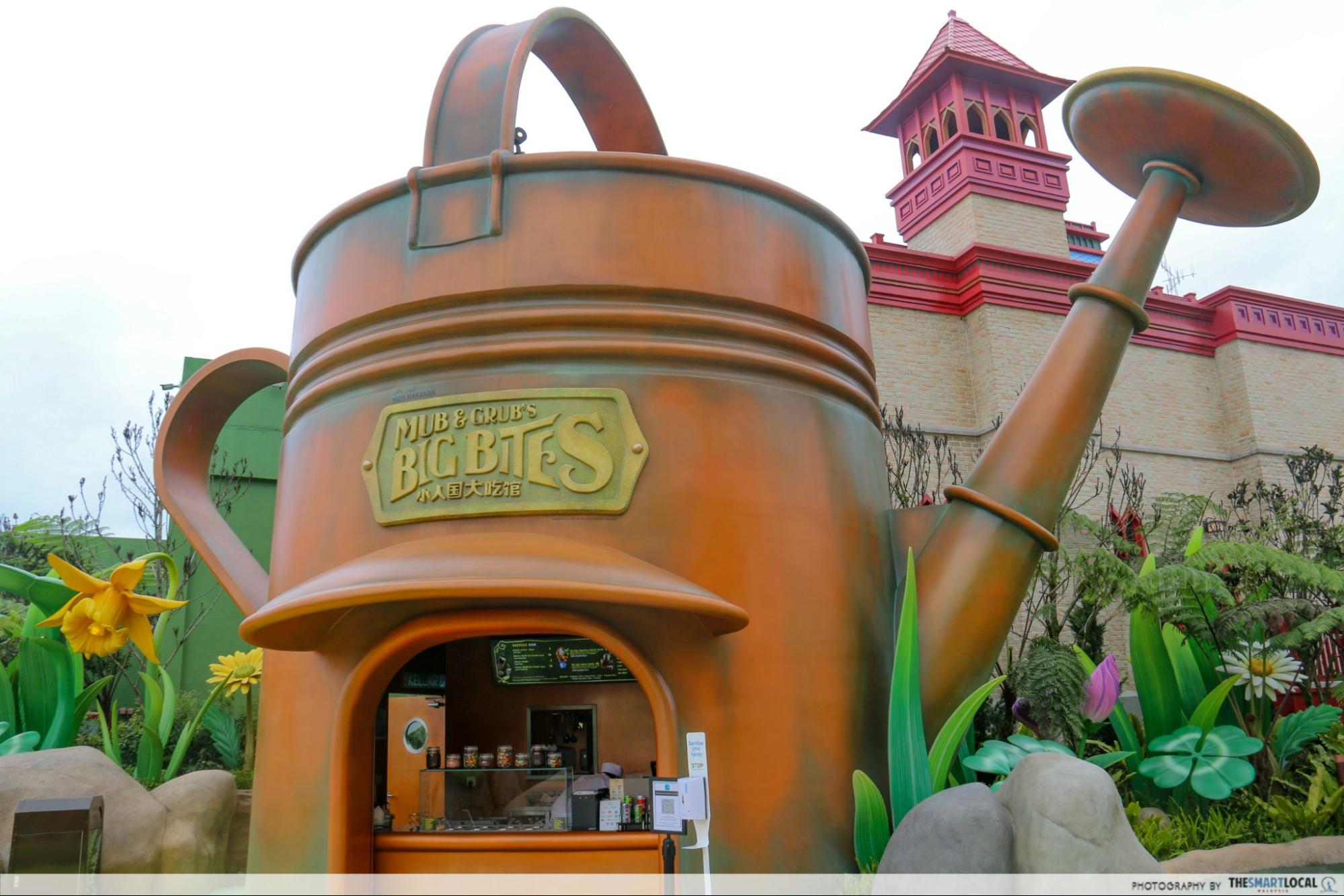 Food stall at Genting SkyWorlds