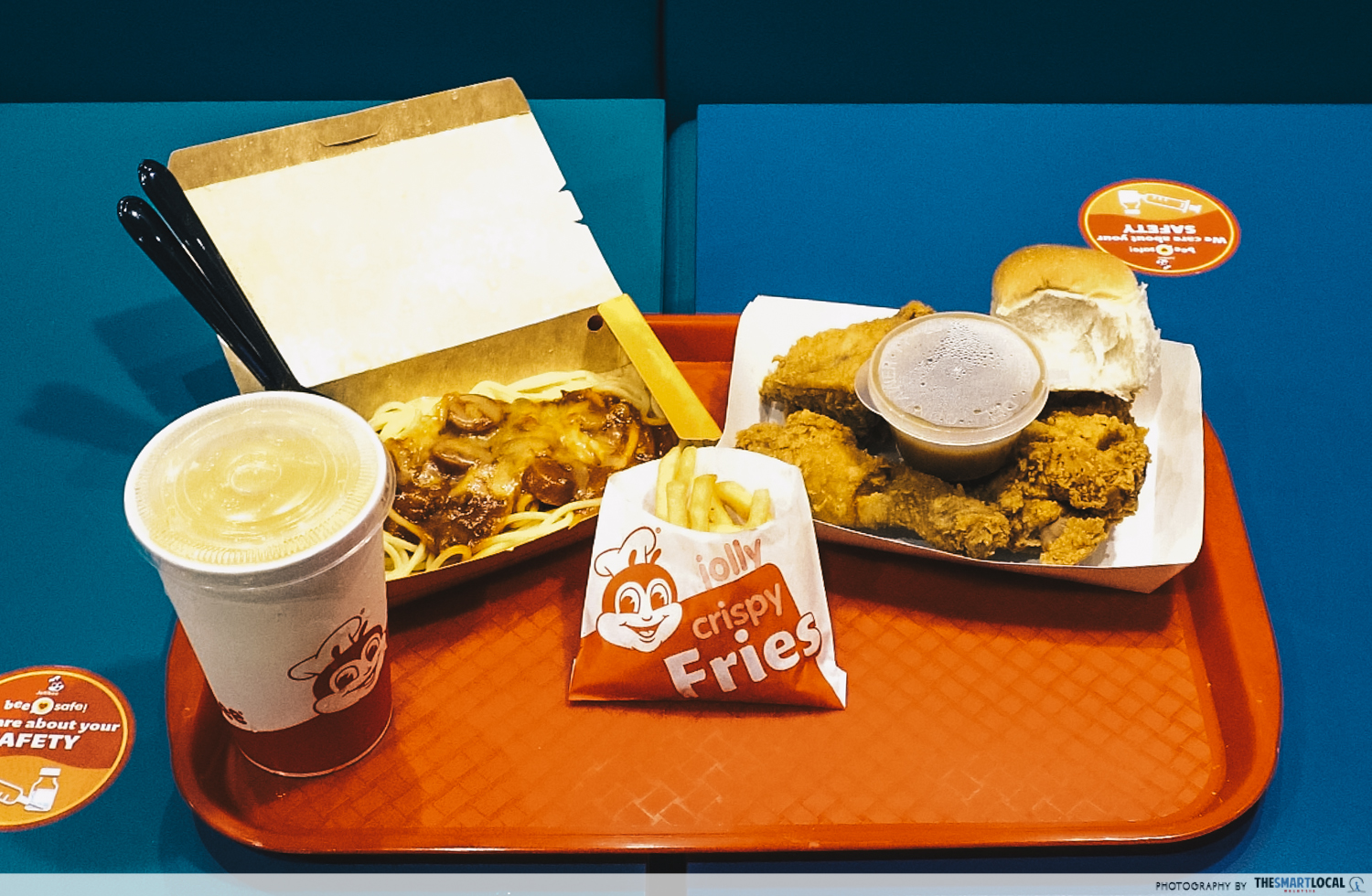 Jollibee Sunway Pyramid outlet - meal