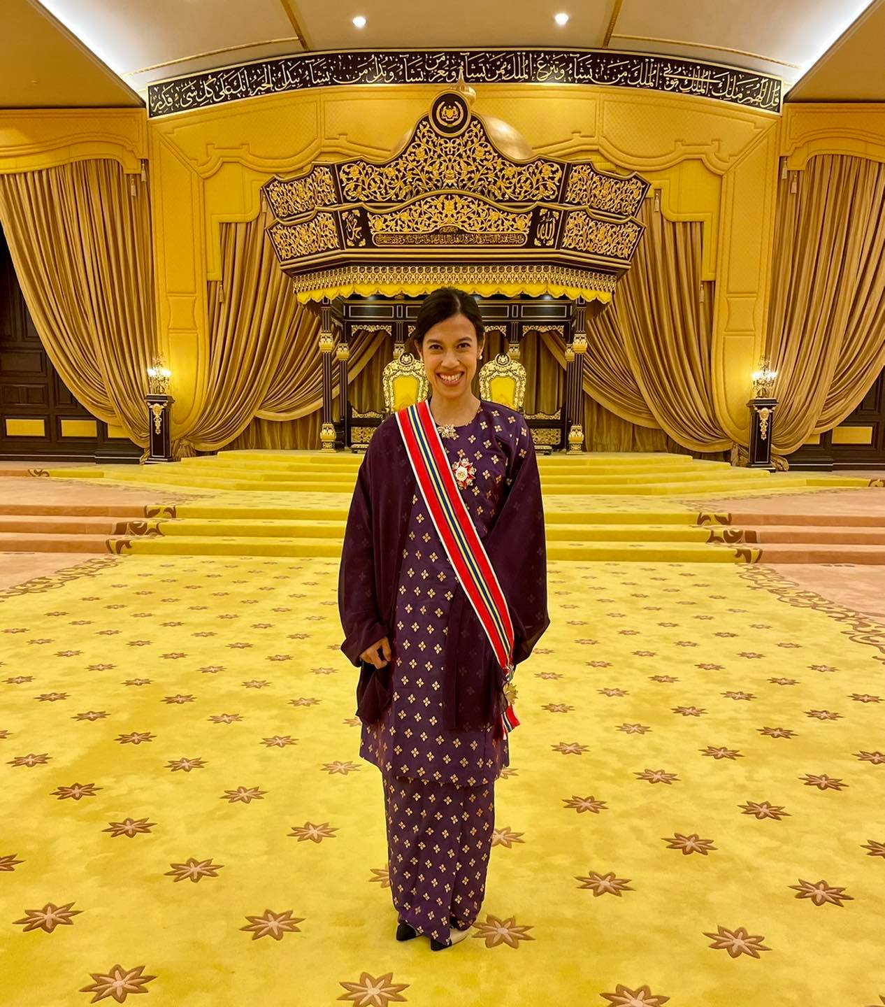 Nicol at Istana Negara