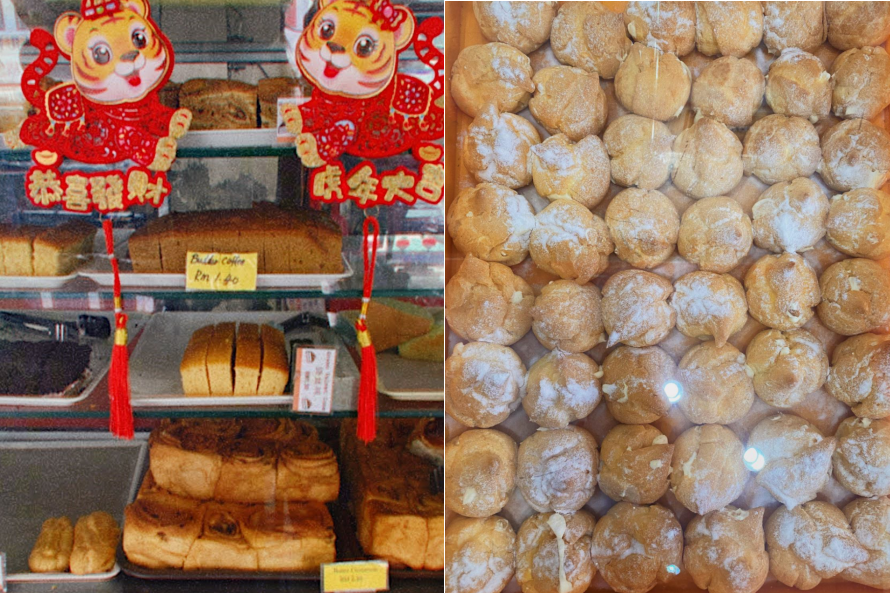Traditional Bakeries In Penang - sin ka oon cream puff